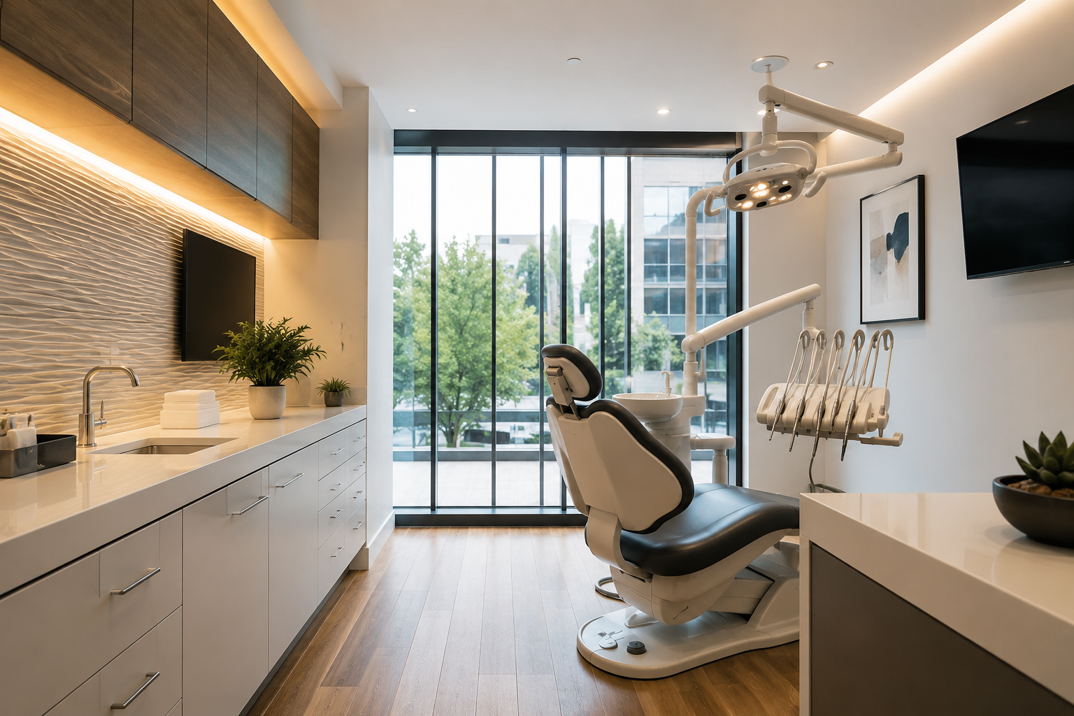 Treatment suite at Music City Smile Institute